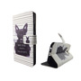 Handyh�lle Tasche f�r Handy Samsung Galaxy A5 2017 B�ser Hund Wei�