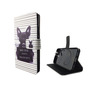 Handyh�lle Tasche f�r Handy Vodafone Smart Prime 7 B�ser Hund Wei�