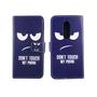 Handyh�lle Tasche f�r Handy ZTE Axon 7 Dont Touch my Phone