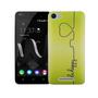 Handy H�lle f�r Wiko Jerry Cover Case Schutz Tasche Motiv Slim Silikon TPU Be Happy Gr�n