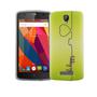 Handy H�lle f�r ZTE Blade L5 Plus Cover Case Schutz Tasche Motiv Slim Silikon TPU Be Happy Gr�n