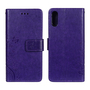 Schutz H�lle Blumen f�r Handy Sony Xperia XZ Violett