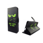Handyh�lle Tasche f�r Handy Wiko Robby Dont Touch My Phone Gr�n