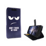 Handyh�lle Tasche f�r Handy ZTE Blade V8 Dont Touch my Phone