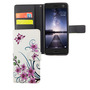 Handyh�lle Tasche f�r Handy ZTE Blade V8 Lotusblume