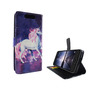 Handyh�lle Tasche f�r Handy ZTE Blade V8 Einhorn Magic