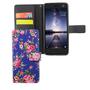 Handyh�lle Tasche f�r Handy ZTE Blade V8 Flower Print
