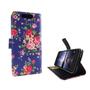 Handyh�lle Tasche f�r Handy ZTE Blade V8 Flower Print