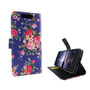 Handyh�lle Tasche f�r Handy ZTE Blade V8 Flower Print
