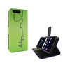 Handyh�lle Tasche f�r Handy Huawei P10 Be Happy Gr�n