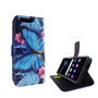 Handyh�lle Tasche f�r Handy Huawei P10 Blauer Schmetterling