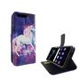 Handyh�lle Tasche f�r Handy Huawei P10 Einhorn Magic