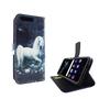 Handyh�lle Tasche f�r Handy Huawei P10 Einhorn Wei�