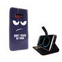 Handyh�lle Tasche f�r Handy Samsung Galaxy S8 Dont Touch my Phone