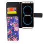 Handyhlle Tasche fr Handy Samsung Galaxy S8 Flower Print