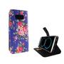 Handyhlle Tasche fr Handy Samsung Galaxy S8 Flower Print