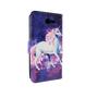 Handyh�lle Tasche f�r Handy Samsung Galaxy J3 Emerge Einhorn Magic
