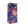 Handyh�lle Tasche f�r Handy Samsung Galaxy J3 Emerge Flower Print