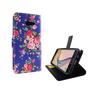 Handyh�lle Tasche f�r Handy Samsung Galaxy J5 Prime Flower Print