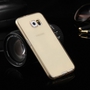 Crystal Case H�lle f�r Samsung Galaxy J3 Emerge Gold Rahmen Full Body
