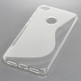 Handy H�lle TPU S-Line Schutz Case Bumper Schale f�r Huawei P8 Lite 2017 Transparent
