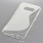  Handy Hlle TPU S-Line Schutz Case Bumper Schale fr Samsung Galaxy S8 Transparent