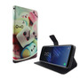 Handyh�lle Tasche f�r Handy Samsung Galaxy S8+ Plus Schriftzug Marshmallows