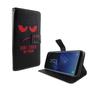 Handyh�lle Tasche f�r Handy Samsung Galaxy S8+ Plus Dont Touch My Phone Rot
