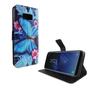 Handyh�lle Tasche f�r Handy Samsung Galaxy S8+ Plus Blauer Schmetterling