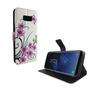 Handyh�lle Tasche f�r Handy Samsung Galaxy S8+ Plus Lotusblume