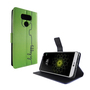 Handyh�lle Tasche f�r Handy LG G6 Be Happy Gr�n