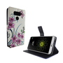 Handyh�lle Tasche f�r Handy LG G6 Lotusblume