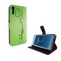Handyh�lle Tasche f�r Handy Sony Xperia XZs Be Happy Gr�n