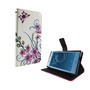 Handyh�lle Tasche f�r Handy Sony Xperia XZs Lotusblume