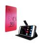 Handyh�lle Tasche f�r Handy ZTE Blade A2 Plus Be Happy Pink