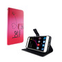 Handyh�lle Tasche f�r Handy ZTE Blade A2 Plus Be Happy Pink