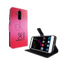 Handyh�lle Tasche f�r Handy ZTE Blade A2 Plus Be Happy Pink