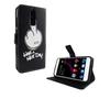 Handyh�lle Tasche f�r Handy ZTE Blade A2 Plus Have A Nice Day Schwarz