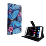 Handyh�lle Tasche f�r Handy ZTE Blade A2 Plus Blauer Schmetterling