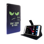 Handyh�lle Tasche f�r Handy ZTE Blade A2 Plus Dont Touch My Phone Blau / Gr�n