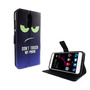 Handyh�lle Tasche f�r Handy ZTE Blade A2 Plus Dont Touch My Phone Blau / Gr�n