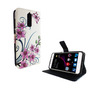 Handyh�lle Tasche f�r Handy ZTE Blade A2 Plus Lotusblume