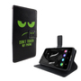 Handyh�lle Tasche f�r Handy Wiko Jerry Dont Touch My Phone Gr�n