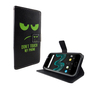 Handyh�lle Tasche f�r Handy Wiko Wim Dont Touch My Phone Gr�n