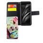 Handyh�lle Tasche f�r Handy Xiaomi Mi 6 Schriftzug Marshmallows