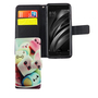 Handyh�lle Tasche f�r Handy Xiaomi Mi 6 Schriftzug Marshmallows