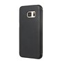 Flip Cover Schutzh�lle Case Handyh�lle Bookstyle f�r Samsung Galaxy S6 Edge Schwarz