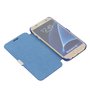 Flip Cover Schutzh�lle Case Handyh�lle Bookstyle f�r Samsung Galaxy S6 Edge Blau