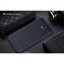 Samsung Galaxy J7 2017 TPU Case Carbon Fiber Optik Brushed Schutz H�lle Blau