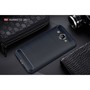 Huawei Y3 2017 TPU Case Carbon Fiber Optik Brushed Schutz H�lle Blau